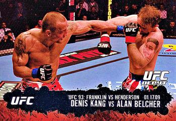 2009 Topps UFC Round 2 #122 Denis Kang / Alan Belcher Front
