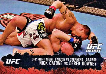 2009 Topps UFC Round 2 #125 Nick Catone / Derek Downey Front