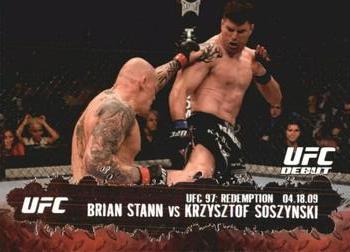 2009 Topps UFC Round 2 #135 Brian Stann / Krzysztof Soszynski Front