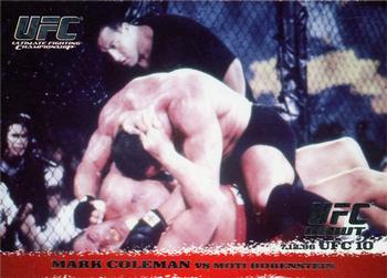2009 Topps UFC Round 1 #3 Mark Coleman / Moti Horenstein Front