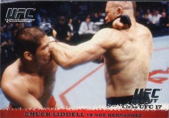 2009 Topps UFC Round 1 #5 Chuck Liddell / Noe Hernandez Front