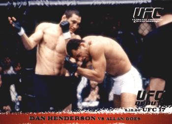 2009 Topps UFC Round 1 #6 Dan Henderson / Allan Goes Front