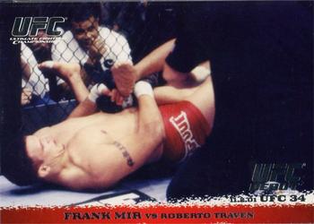 2009 Topps UFC Round 1 #12 Frank Mir / Roberto Traven Front