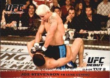2009 Topps UFC Round 1 #29 Joe Stevenson / Luke Cummo Front