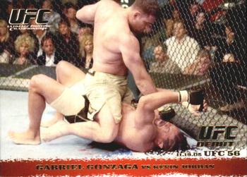 2009 Topps UFC Round 1 #38 Gabriel Gonzaga / Kevin Jordan Front