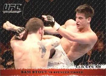 2009 Topps UFC Round 1 #39 Sam Stout / Spencer Fisher Front