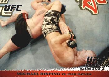 2009 Topps UFC Round 1 #42 Michael Bisping / Josh Haynes Front