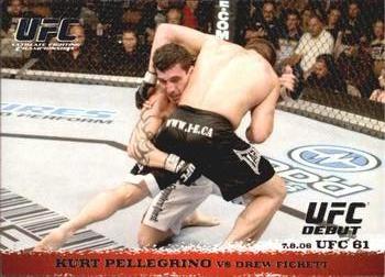 2009 Topps UFC Round 1 #48 Kurt Pellegrino / Drew Fickett Front