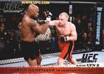 2009 Topps UFC Round 1 #49 Martin Kampmann / Crafton Wallace Front
