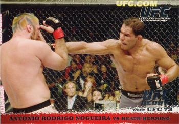 2009 Topps UFC Round 1 #69 Antonio Rodrigo Nogueira / Heath Herring Front