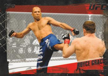 2010 Topps UFC #1 Royce Gracie Front
