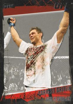 2010 Topps UFC #12 Forrest Griffin Front