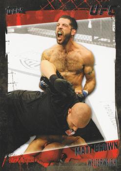 2010 Topps UFC #27 Matt Brown Front