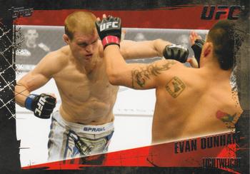2010 Topps UFC #81 Evan Dunham Front