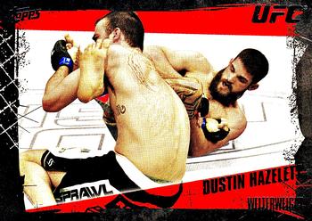 2010 Topps UFC #93 Dustin Hazelett Front