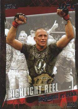 2010 Topps UFC #183 Georges St-Pierre / BJ Penn Front