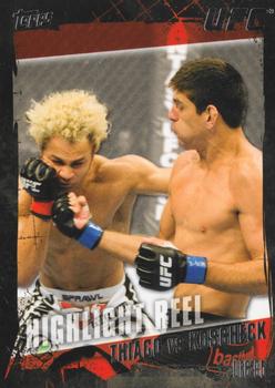 2010 Topps UFC #184 Paulo Thiago / Josh Koscheck Front