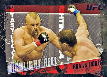2010 Topps UFC #185 Mauricio Rua / Chuck Liddell Front