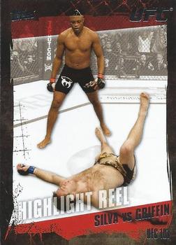 2010 Topps UFC #188 Anderson Silva / Forrest Griffin Front