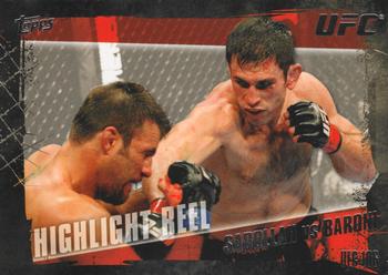 2010 Topps UFC #194 Amir Sadollah / Phil Baroni Front
