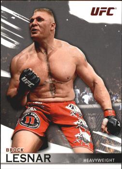 2010 Topps UFC Knockout #11 Brock Lesnar Front