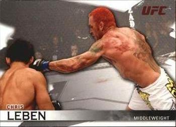 2010 Topps UFC Knockout #57 Chris Leben Front