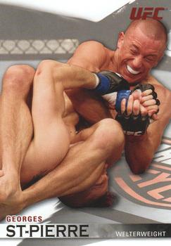 2010 Topps UFC Knockout #100 Georges St-Pierre Front