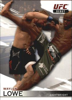 2010 Topps UFC Knockout #130 Waylon Lowe Front