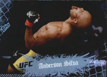2010 Topps UFC Main Event #10 Anderson Silva Front