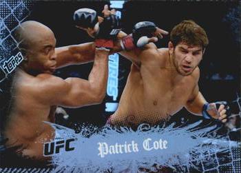 2010 Topps UFC Main Event #12 Patrick Cote Front