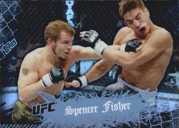 2010 Topps UFC Main Event #77 Spencer Fisher Front