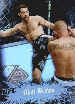 2010 Topps UFC Main Event #99 Matt Brown Front