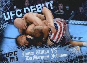 2010 Topps UFC Main Event #112 James Wilks / DaMarques Johnson Front