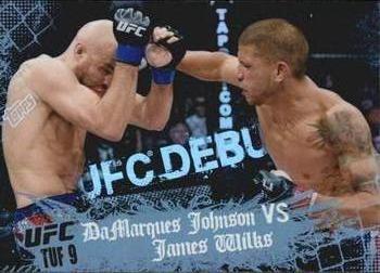 2010 Topps UFC Main Event #113 DaMarques Johnson / James Wilks Front