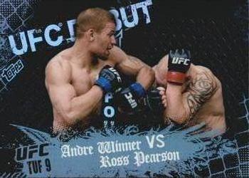 2010 Topps UFC Main Event #115 Andre Winner / Ross Pearson Front