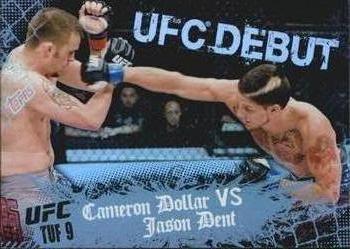 2010 Topps UFC Main Event #116 Cameron Dollar / Jason Dent Front
