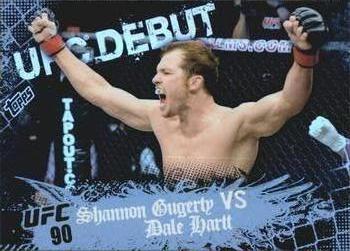 2010 Topps UFC Main Event #119 Shannon Gugerty / Dale Hartt Front