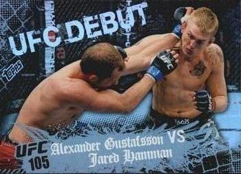 2010 Topps UFC Main Event #128 Alexander Gustafsson / Jared Hamman Front