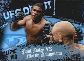 2010 Topps UFC Main Event #133 Paul Daley / Martin Kampmann Front
