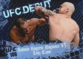 2010 Topps UFC Main Event #139 Antonio Rogerio Nogueira / Luiz Cane Front