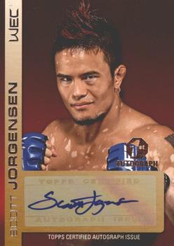 2011 Topps UFC Title Shot - Autographs #FA-SJ Scott Jorgensen Front