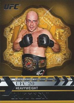 2011 Topps UFC Title Shot - Championship Chronology #CC-3 Bas Rutten Front