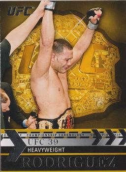 2011 Topps UFC Title Shot - Championship Chronology #CC-6 Ricco Rodriguez Front