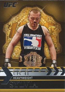 2011 Topps UFC Title Shot - Championship Chronology #CC-7 Tim Sylvia Front