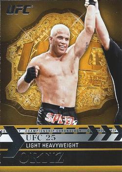 2011 Topps UFC Title Shot - Championship Chronology #CC-19 Tito Ortiz Front