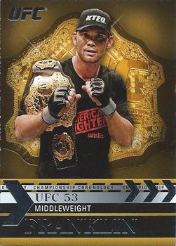 2011 Topps UFC Title Shot - Championship Chronology #CC-32 Rich Franklin Front