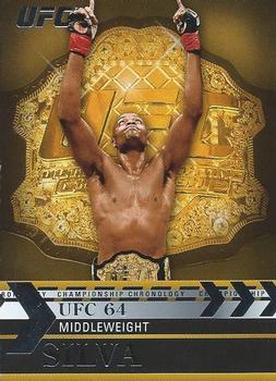 2011 Topps UFC Title Shot - Championship Chronology #CC-33 Anderson Silva Front
