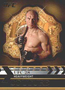 2011 Topps UFC Title Shot - Championship Chronology Black #CC-5 Randy Couture Front