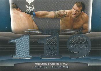 2011 Topps UFC Title Shot - Fight Mat Relics #FM-RB Ryan Bader Front