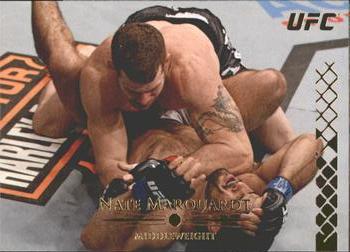 2011 Topps UFC Title Shot - Gold #28 Nate Marquardt Front